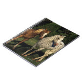 Appaloosa-Pferde Notizblock (Linke Seite)