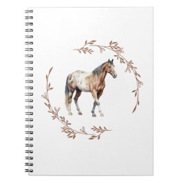 Appaloosa-Pferde-Notizbuch Notizblock