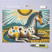 Appaloosa Pferde Seidenpapier (Handwerk)