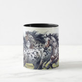 Appaloosa-Pferde Tasse (Zentrum)