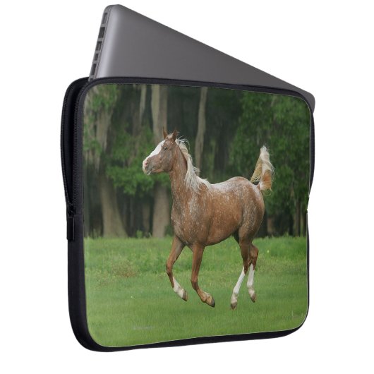 Appaloosa-Pferdebetrieb Laptopschutzhülle (Vorne Rechts)