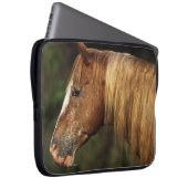Appaloosa-PferdeHeadshot 1 Laptopschutzhülle (Vorne Rechts)