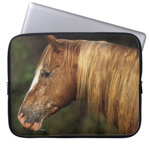 Appaloosa-PferdeHeadshot 1 Laptopschutzhülle