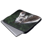 Appaloosa-PferdeHeadshot 2 Laptopschutzhülle (Vorne Knopf)