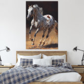 Appaloosa Pferdeölfarbe Leinwanddruck (Insitu (Schlafzimmer))