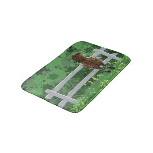 Appaloosa Pony Badematte (Schrägansicht)