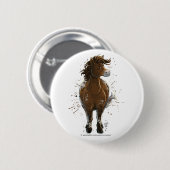 Appaloosa Pony Button (Vorne & Hinten)