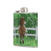 Appaloosa Pony Flachmann (Links)