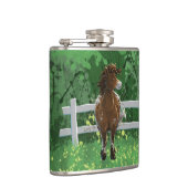 Appaloosa Pony Flachmann (Rechts)