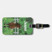 Appaloosa Pony Gepäckanhänger (Vorderseite horizontal)