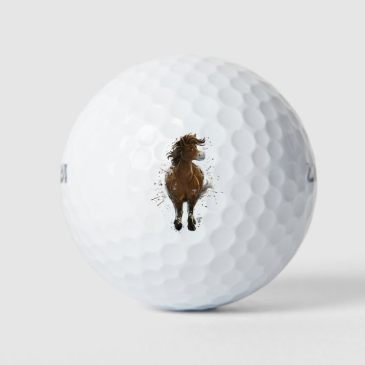 Appaloosa Pony Golfball (Vorderseite)