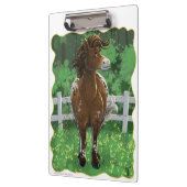 Appaloosa Pony Klemmbrett (Links)