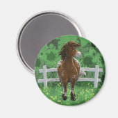Appaloosa Pony Magnet (Vorderseite/Rückseite)