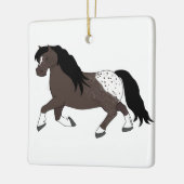 Appaloosa Pony Ornament (Links)