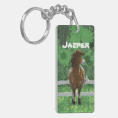 Appaloosa Pony Schlüsselanhänger (Vorderseite links)