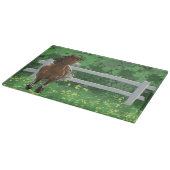 Appaloosa Pony Schneidebrett (Ecke)