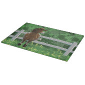 Appaloosa Pony Schneidebrett (Ecke)