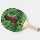 Appaloosa Pony Tischtennis Schläger (Seitenansicht)