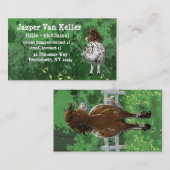 Appaloosa Pony Visitenkarte (Vorne/Hinten)