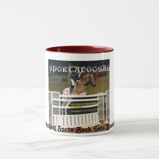 Appaloosa-Pullover Tasse (Zentrum)