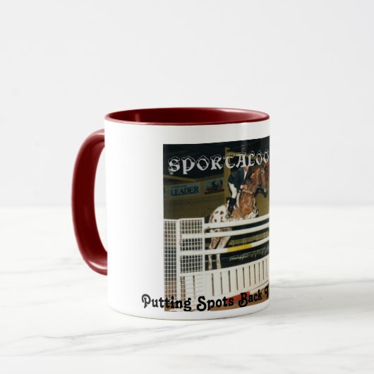 Appaloosa-Pullover Tasse (Vorderseite Links)