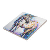 Appaloosa Unicorn Fliese (Seite)