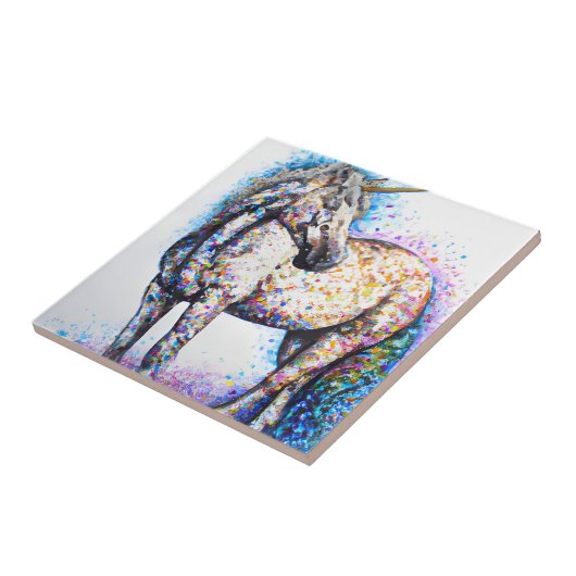 Appaloosa Unicorn Fliese (Seite)