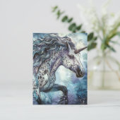 Appaloosa Unicorn Postkarte (Stehend Vorderseite)