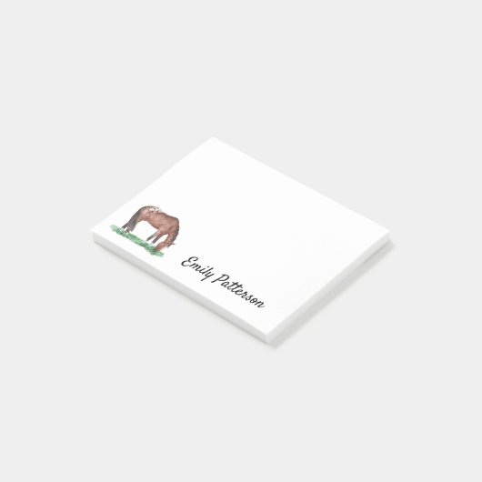 Appaloosa Weidepferd Post-it Klebezettel (angewinkelt)