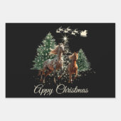 Appaloosa Weihnachten Geschenkpapier Set (Vorderseite 2)