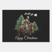 Appaloosa Weihnachten Geschenkpapier Set (Vorderseite)
