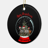 Appaloosa Weihnachten Keramik Ornament (Links)