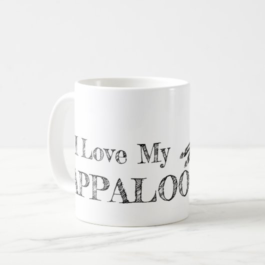 AppaloosapferdeTasse Kaffeetasse (Vorderseite Links)