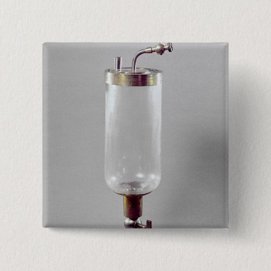 Apparat für das Studieren des Gases Button (Vorderseite)