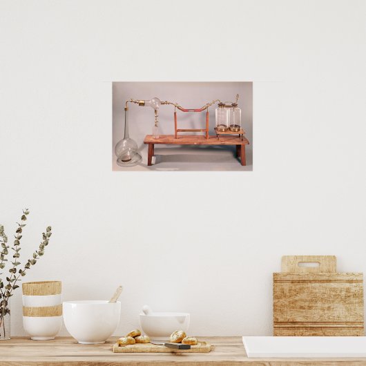 Apparate zum Studium der Fermentation Poster (Küche)