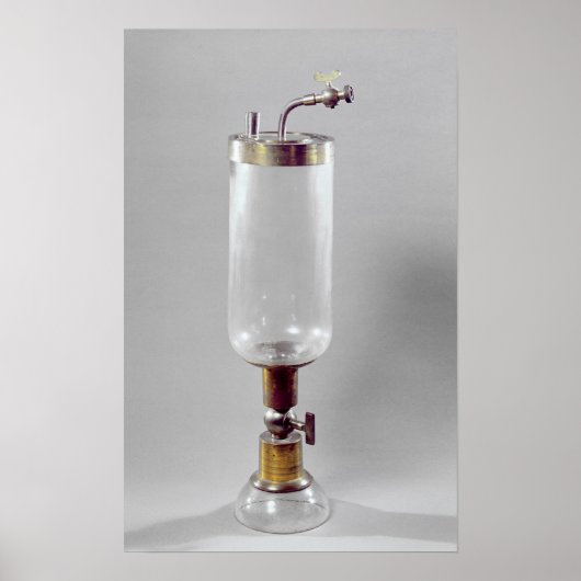 Apparate zum Studium von Gas Poster (Vorne)