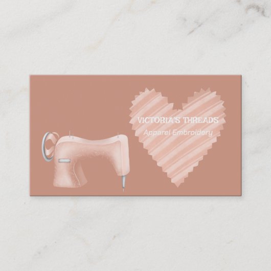 Apparel Embroidery Visitenkarte (Vorderseite)