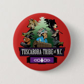 ~Apparel Knopf durch ~Tuscarora Stamm von NC ~ Button (Vorderseite)