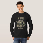 Apparel of Genius Chemical Engineer Engineering T-Shirt (Vorne ganz)