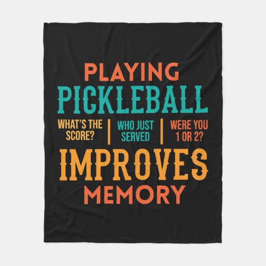 Apparel Pickleball Lovers Fleecedecke (Vorderseite)