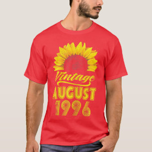 Apparel Sonnenblume Vintager August 1996 26 Bi T-Shirt