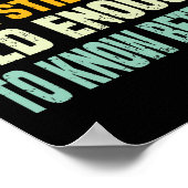 Apparently I Am Still Not Old Enough To Know Bette Poster (Ecke)