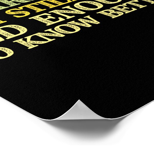 Apparently I Am Still Not Old Enough To Know Bette Poster (Ecke)