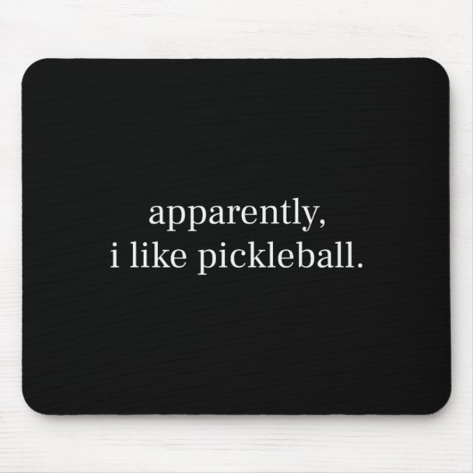 Apparently I Like Ckleball For Men Women Cool Ckle Mousepad (Vorne)