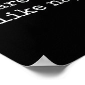 Apparently I Like Naps Funny Lazy Quote  Poster (Ecke)