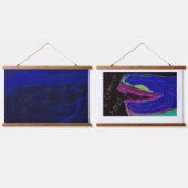 Apparition and Mythological Art Tapestry Set Wandteppich Mit Holzrahmen (Doppelt)