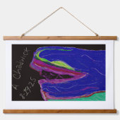 Apparition and Mythological Art Tapestry Set Wandteppich Mit Holzrahmen (Vorderseite 2)