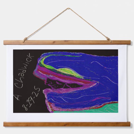 Apparition and Mythological Art Tapestry Set Wandteppich Mit Holzrahmen (Vorderseite 2)