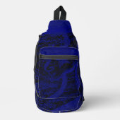 Apparition in Deep Blue Sea Sling Bag (Vorderseite)