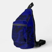 Apparition in Deep Blue Sea Sling Bag (Rechte Ecke)